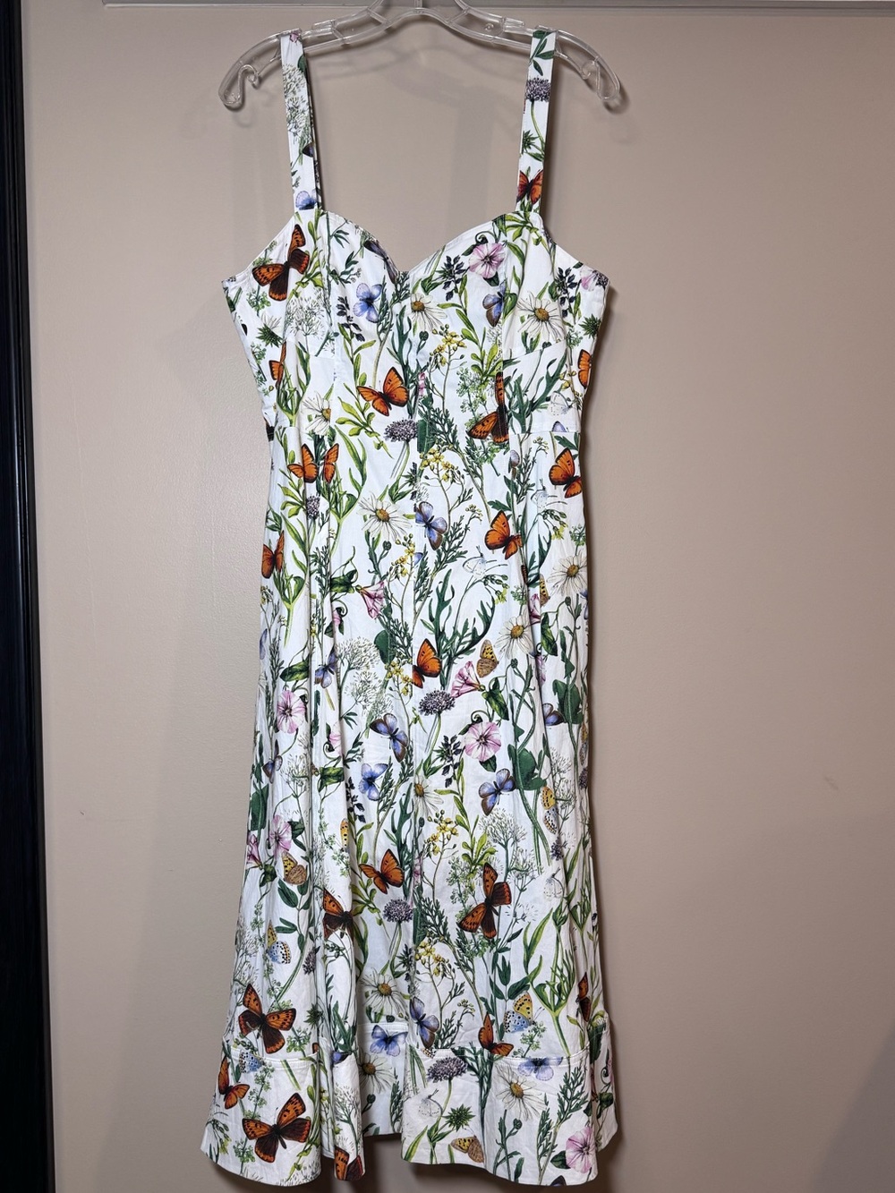 Avec Les Filles White Floral & Butterfly Maxi Dress - Picture 5 of 14